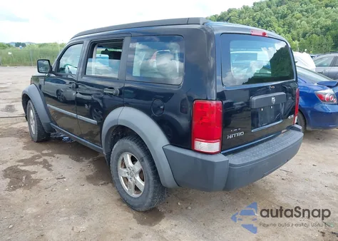 2007 Dodge Nitro Sxt z USA, uszkodzony, nr VIN 1D8GU28K47W643383